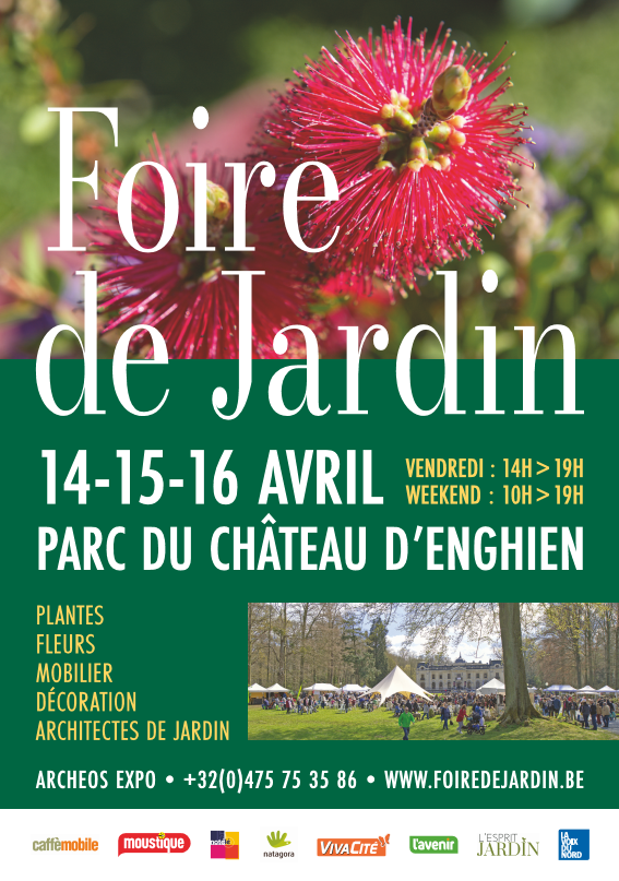 Foire de jardin du Parc du Château d'Enghien 2023 - Archeos Expo